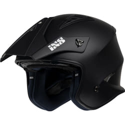 IXS 114 3.0 Casco Jet, nero, dimensione M per uomo