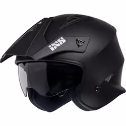 IXS 114 3.0 Casco Jet, nero, dimensione M per uomo