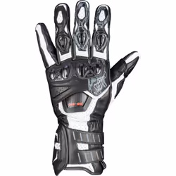 IXS RS-200 3.0 Guanti, nero-bianco, dimensione S per uomo
