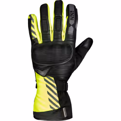 IXS Glasgow-ST 2.0 Guanti Moto, nero-giallo, dimensione L