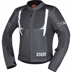 IXS Trigonis-Air Giacca tessile moto, grigio, dimensione XL per uomo