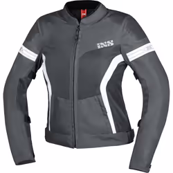 IXS Trigonis-Air Giacca tessile moto da donna, grigio, dimensione M per donne