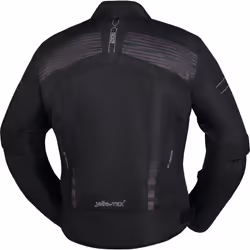 IXS RS-400-ST 3.0 Giacca tessile da moto impermeabile, nero, dimensione 2XL per uomo