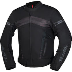 IXS RS-400-ST 3.0 Giacca tessile da moto impermeabile, nero, dimensione M per uomo