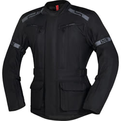 IXS Evans-ST 2.0 Giacca tessile da moto da turismo impermeabile, nero, dimensione M per uomo