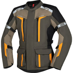 IXS Evans-ST 2.0 Giacca tessile da moto da turismo impermeabile, verde, dimensione S per uomo