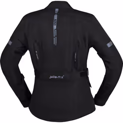 IXS Evans-ST 2.0 Giacca tessile da moto da donna impermeabile, nero, dimensione M per donne