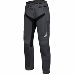IXS Trigonis-Air Pantaloni tessili moto, nero-grigio, dimensione XL per uomo