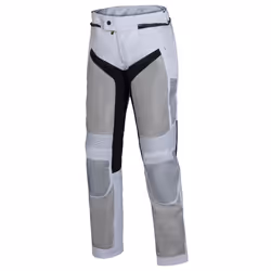 IXS Trigonis-Air Pantaloni tessili moto, nero-grigio, dimensione XL per uomo