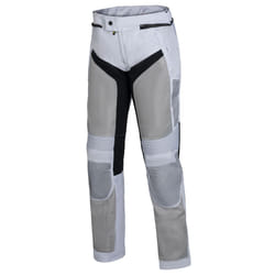 IXS Trigonis-Air Pantaloni tessili moto, nero-grigio, dimensione XL per uomo