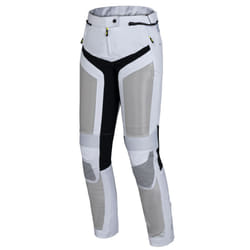 IXS Trigonis-Air Pantaloni tessili moto da donna, nero-grigio, dimensione M per donne
