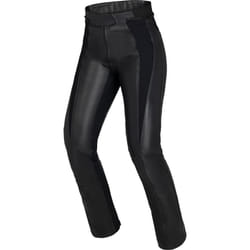 IXS Aberdeen Pantaloni da donna in pelle da moto, nero, dimensione XL per donne