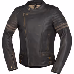 IXS Andy Giacca moto in pelle, marrone, dimensione 56 per uomo