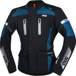 IXS Tour Pacora-ST Giacca tessile motociclistica, nero-blu, dimensione S per uomo