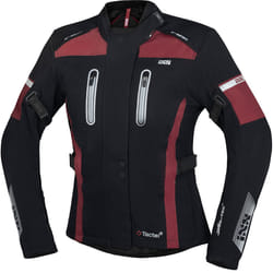IXS Tour Pacora-ST Giacca tessile da donna, nero-rosso, dimensione 3XL per donne