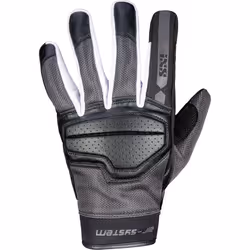 IXS Evo-Air Guanti da moto, nero-grigio-bianco, dimensione 2XL per uomo