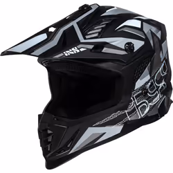 IXS iXS363 2.0 Casco Motocross, nero-grigio-bianco, dimensione XL per uomo