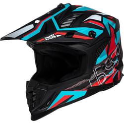 IXS iXS363 2.0 Casco Motocross, nero-blu, dimensione M per uomo