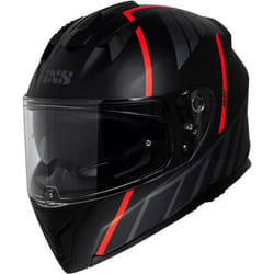 IXS iXS217 2.0 Casco, nero-rosso, dimensione M per uomo
