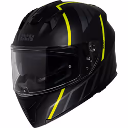 IXS iXS217 2.0 Casco, nero-giallo, dimensione L per uomo