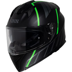 IXS iXS217 2.0 Casco, nero-verde, dimensione S per uomo
