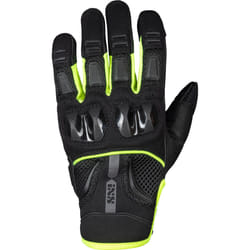 IXS Matador-Air 2.0 Guanti da moto, nero-giallo, dimensione S per uomo