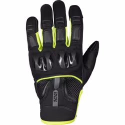 IXS Matador-Air 2.0 Guanti da moto, nero-giallo, dimensione S per uomo