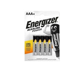 Energizer - Batterie aaa alkaline power 103635182-4 pezzi