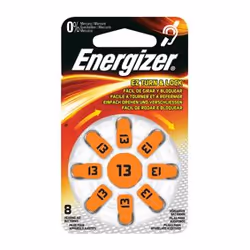 Energizer ENZINCAIR13-8P, Batteria monouso, Zinco-aria, 1,4 V, 8 pz, 280 mAh, 5,4 mm