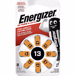 Dettagli tecnici Capacità (mAh, Ah) 280 mAh Dimensione, Ø 7.9 mm Dimensione/formato della batteria ZA 13 Dimensioni prodotto ...