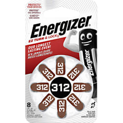 Energizer Batteria a bottone ZA 312 1.4 V 8 pz. 160 mAh Zinco-aria Hearing Aid PR41