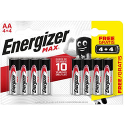 Energizer - batterie 'stilo ultra aa', 4+4