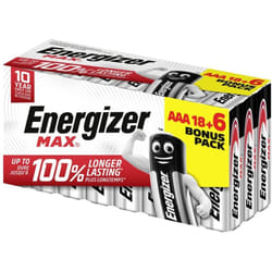 Energizer - Max Batteria Ministilo (aaa) Alcalina/manganese 1.5 v 24 pz.