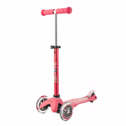 Micro Mobility Mini Micro Deluxe Rosa, Bambini, Monopattino a tre ruote, Femmina, Asfalto, 35 kg, 3 ruota(e)