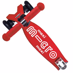 Monopattino 3 ruote Telescopico Max 70Kg Micro Maxi Deluxe Rosso - Vista aggiuntiva 3