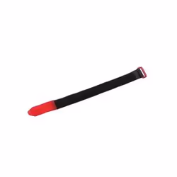 FASTECH FAST-VSTRAP, Nero, Rosso, 24 cm, 25 mm