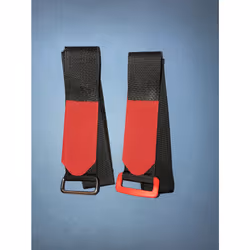 FASTECH F101-25-630M, Nero, Rosso, Poliestere, Secchio, In movimento, 2,5 cm, 63 cm