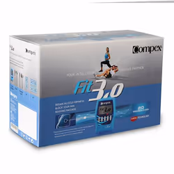 Compex Fit 3.0 stimolatore di muscolo elettronico Unità di elettrodi 4 canali Blu - Vista aggiuntiva 4