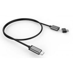 LMP 17466 cavo USB 3 m USB C Grigio