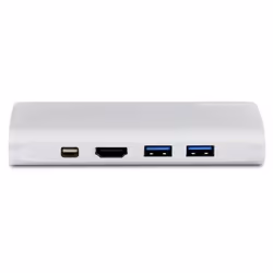 LMP 18645 replicatore di porte e docking station per laptop USB 3.2 Gen 1 (3.1 Gen 1) Type-C Argento