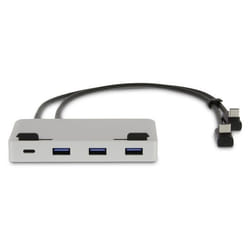 LMP 19095 replicatore di porte e docking station per laptop Cablato USB 3.2 Gen 1 (3.1 Gen 1) Type-C Argento