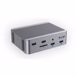 LMP USB4 SuperDock 2, USB4, 3.5mm, DisplayPort, HDMI, RJ-45, USB 2.0, USB 3.2 Gen 1 (3.1 Gen 1) Type-A, USB 3.2 Gen 2 (3.1 Ge ...