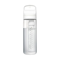 LifeStraw Go Series Uso quotidiano 650 ml Plastica Trasparente, Bianco