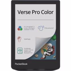 PocketBook Verse Pro Color lettore e-book Touch screen 16 GB Wi-Fi Nero, Blu - Vista aggiuntiva 5