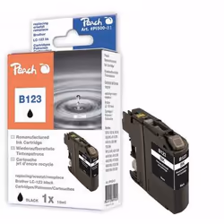 Peach 317205, Nero, Inchiostro a base di pigmento, 19 ml, 1 pz, 820 pagine