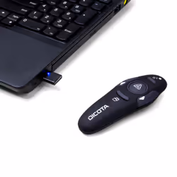 DICOTA Pin Point puntatore wireless RF Nero - Vista aggiuntiva 4