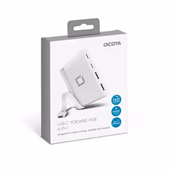 DICOTA D31731 replicatore di porte e docking station per laptop Bianco - Vista aggiuntiva 4