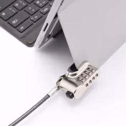 DICOTA D31742 cavo di sicurezza Argento 2 m - Vista aggiuntiva 2