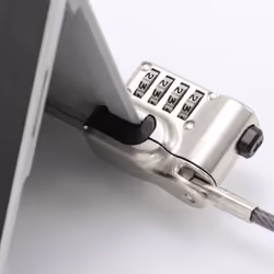 DICOTA D31742 cavo di sicurezza Argento 2 m - Vista aggiuntiva 3