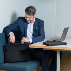BASE XX D31794 borsa per laptop 14.1" Valigetta ventiquattrore Nero - Vista aggiuntiva 6